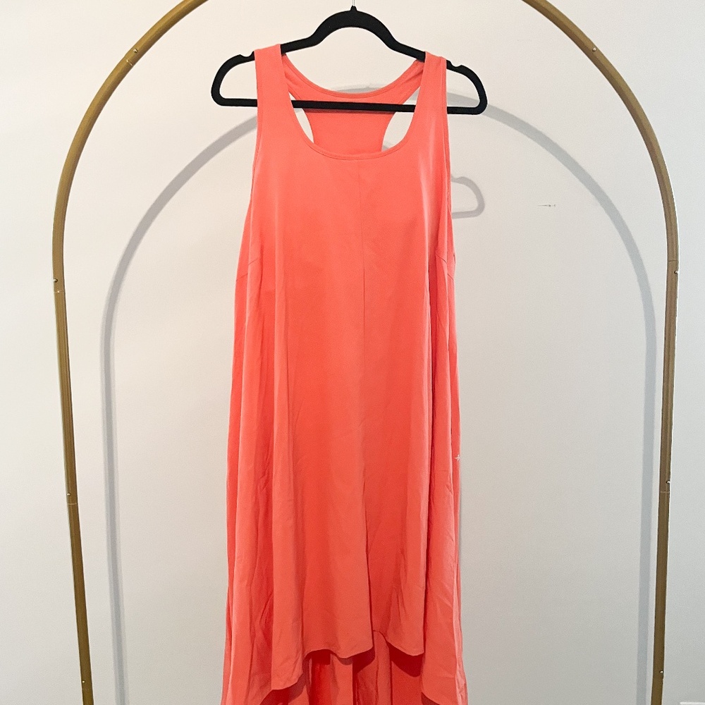 HALARA Coral Midi Dress